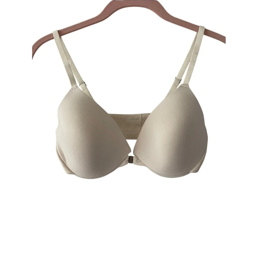 Tranquil & True Ivory Brushed Microfiber‎ T Shirt Bra 34B NWT